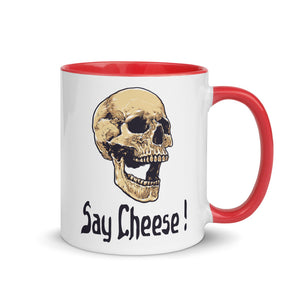 SAY CHEESE 11oz color inside mug