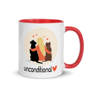 UNCONDITIONAL LOVE 11oz color inside mug