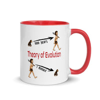 THEORY OF EVOLUTIONS 11oz color inside mug
