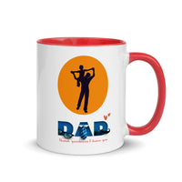 THANK GOODNESS FOR DAD 11oz color inside mug
