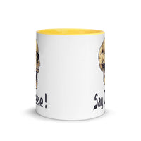 SAY CHEESE 11oz color inside mug
