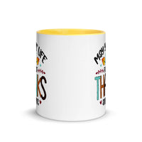 FULL OF THANKS AND GIVING 11oz color inside mug
