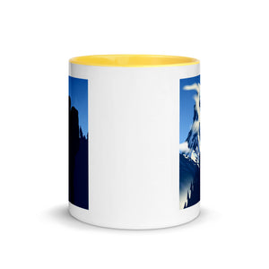 MOUNTAINS ARE CALLING 11oz color inside speaking mug