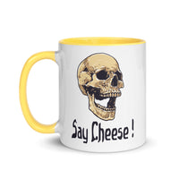 SAY CHEESE 11oz color inside mug
