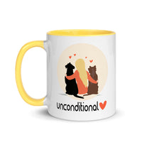 UNCONDITIONAL LOVE 11oz color inside mug
