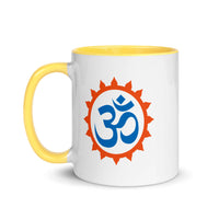 OM RED AURA 11oz color inside mug
