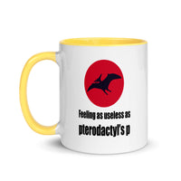 PTERODACTYL'S P 11oz color inside mug
