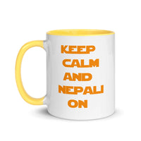 KEEP CALM AND NEPALI ON STAR WARS 11oz color inside mug
