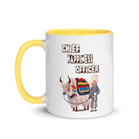 CHIEF HAPPINESS OFFICER MAN 11oz color inside mug
