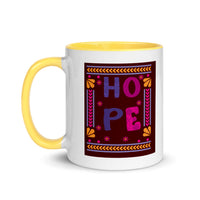 HOPE 11oz color inside mug