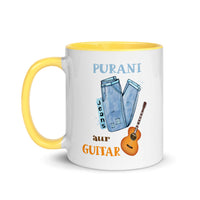 PURANI JEANS AUR GUITAR 11oz color inside hindi speaking mug