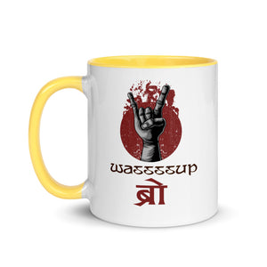 WASSSSUP BRO Nepali Mug and Hindi Mug