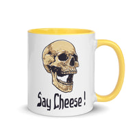 SAY CHEESE 11oz color inside mug
