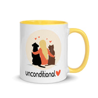 UNCONDITIONAL LOVE 11oz color inside mug
