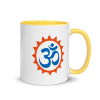 OM RED AURA 11oz color inside mug
