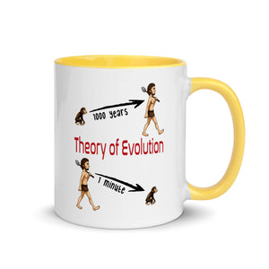 THEORY OF EVOLUTIONS 11oz color inside mug
