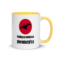 PTERODACTYL'S P 11oz color inside mug
