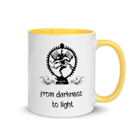 FROM DARKNESS TO LIGHT 11oz color inside mug
