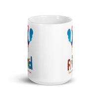 THANK GOODNESS FOR FRIEND 11oz/15oz all white mug
