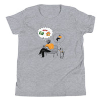 A DOG'S THINKING youth tshirt
