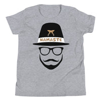 HIPSTER NAMASTE youth tshirt