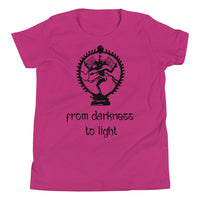 FROM DARKNESS TO LIGHT youth tshirt
