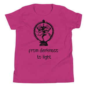 FROM DARKNESS TO LIGHT youth tshirt