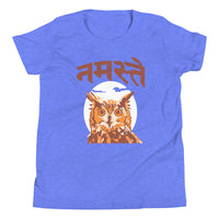 NAMASTE OWL youth tshirt
