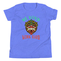 BE KIND WORK HARD youth tshirt
