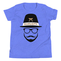 HIPSTER NAMASTE youth tshirt
