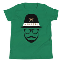 HIPSTER NAMASTE youth tshirt
