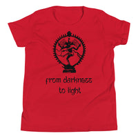 FROM DARKNESS TO LIGHT youth tshirt
