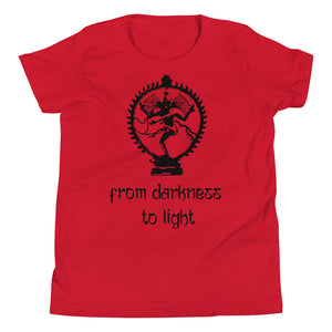 FROM DARKNESS TO LIGHT youth tshirt