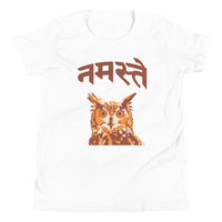 NAMASTE OWL youth tshirt
