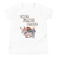 CHIEF HAPPINESS OFFICER MAN youth tshirt